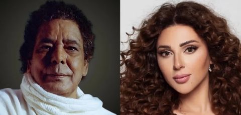 (دويتو) محمد منير و ميريام فارس يثير استياء المصريين