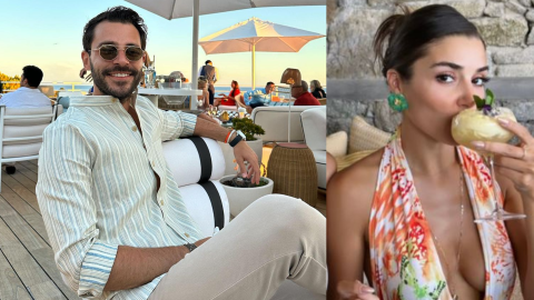 Hande Erçel and Hakan Sabancı attend a wedding while Kerem Bürsin admitted to hospital