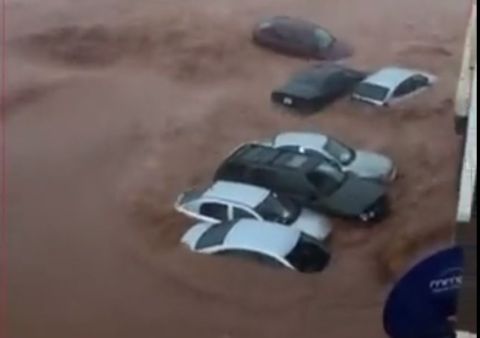 اعصار دانيال يضرب ليبيا ويتجه الى مصر