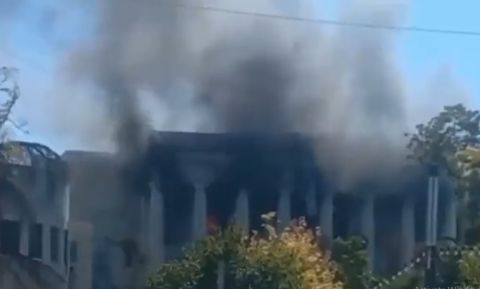 ضربة صاروخية اوكرانية تستهدف مقر أسطول البحر الأسود الروسي