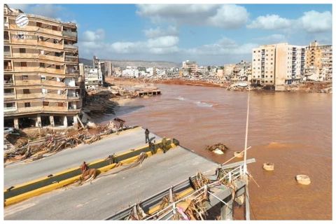 حصيلة جديدة لاعصار دانيال في ليبيا