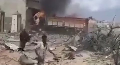 18 قتيلا وجريحا في انفجار سيارة مفخخة بوسط الصومال