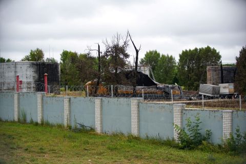 Ukrainian drones targets oil depot in southwest Russia