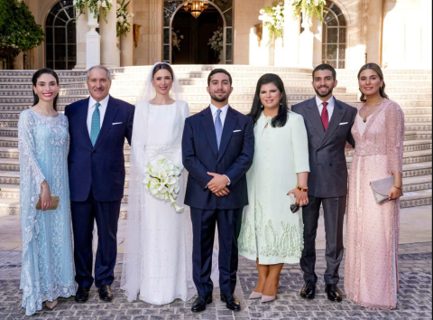 عقد قران الآنسة سُكينة ناصر جودة والمهندس راكان رائد أبو السعود