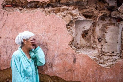 كاميرا مراقبة توثق لحظات مرعبة لزلزال المغرب
