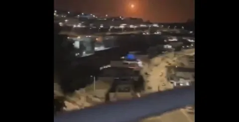 اطلاق قذيفتين من سوريا على الجولان المحتل واسرائيل ترد بقصف مدفعي