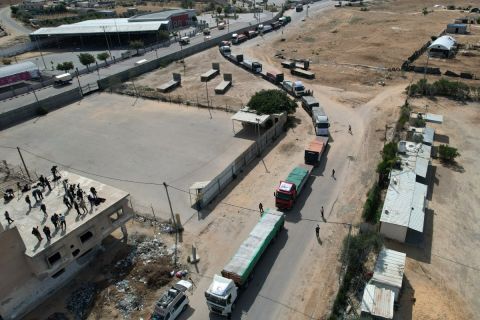 Gradual start of aid deliveries to Gaza after a 14-day closure