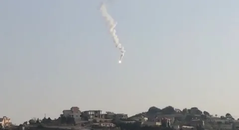 بالفيديو: حزب الله يقصف مواقع اسرائيلية بصواريخ موجهة
