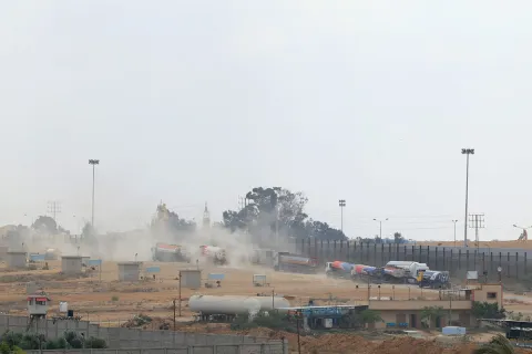 Israel targets Gaza's Rafah crossing with Egypt for the second time