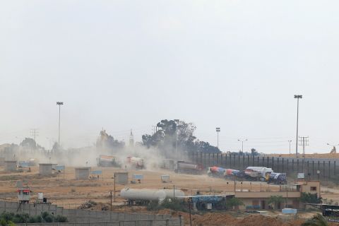 Israel targets Gaza's Rafah crossing with Egypt for the second time