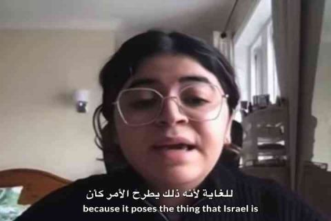 شاهد.. صحفية فلسطينية توبخ مذيعة بريطانية بسبب غزة