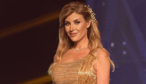 نادين نجيم وخطيبها ناريك ناربيكيان في BIAF 2024 وجمالها يخطف الأنظار