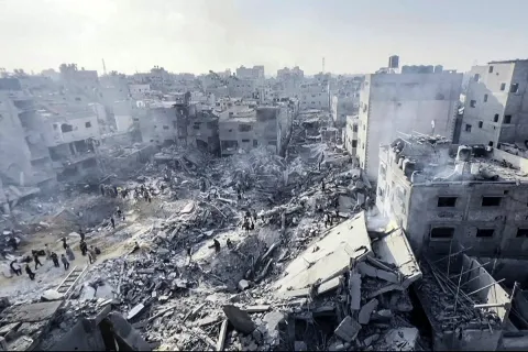 Israeli airstrike claims 31 lives in Gaza Jabalia camp, dozens injured