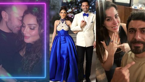 زغروتة نارين بيوتي في حفل خطوبة بيسان اسماعيل حديث الجمهور