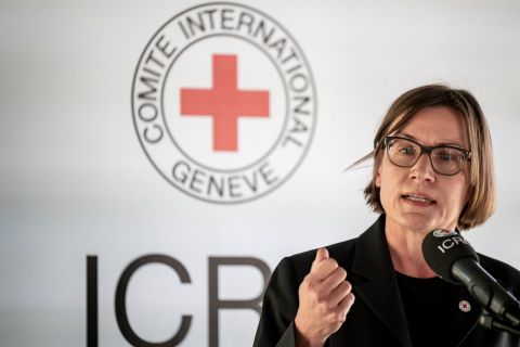 Red Cross chief arrives in Gaza