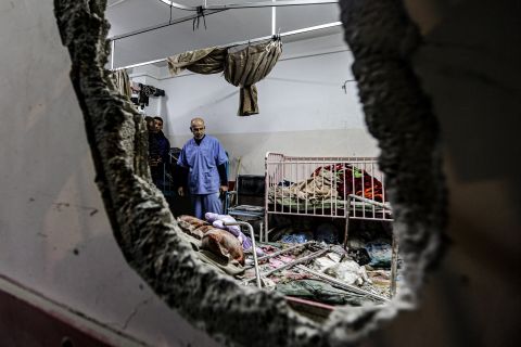 Al Shifa hospital a ‘bloodbath’: Mossad and Qatar officials meet as Israel bombards Gaza
