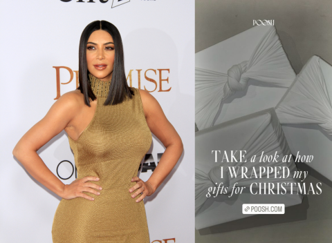 Kim Kardashian's shroud-like Christmas gifts spark controversy
