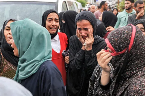 Israeli raid claims 50 lives in two Gaza schools for displaced 