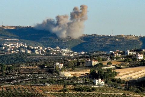 30 missiles launched from Lebanon at Israel