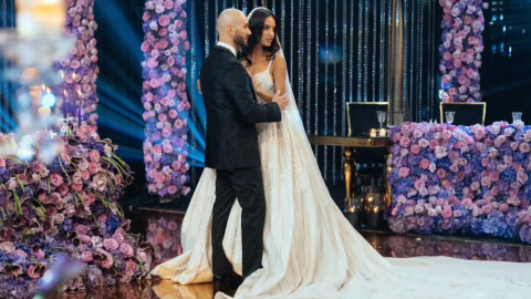 Massari ties the knot in a magical wedding in LA