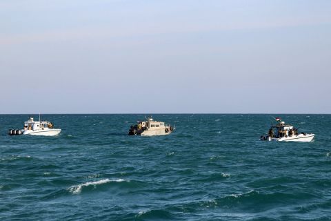 New explosion and missiles strike near ship site off Hodeida port, Yemen