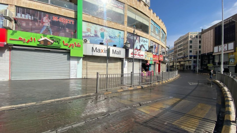 Amman empty amid worldwide general strike for Gaza