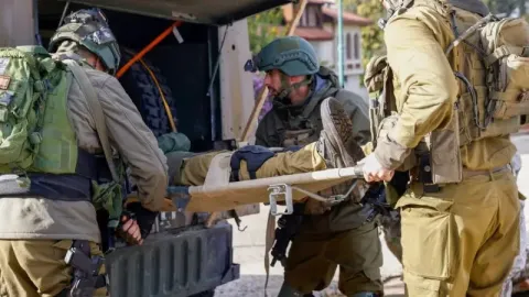 شاهد لحظة الإنفجار الذي أودى بحياة 21 جنديا إسرائيليا في غزة
