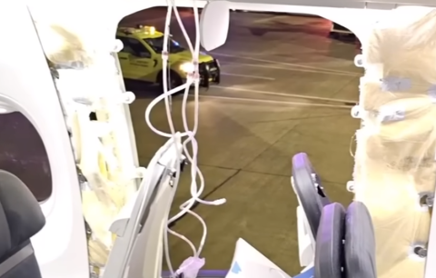 Strange video: White spot suddenly appears in Japan sky after earthquake
