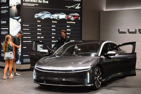 Saudi Arabia to showcase new police car fleet by Lucid Motors