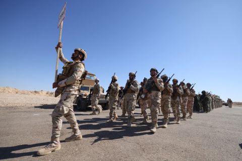 العراق يطلق عملية عسكرية ضد داعش في صحراء الأنبار