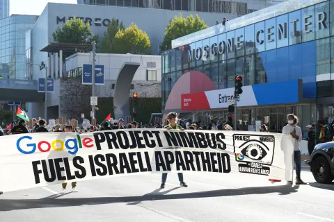 Google fires engineer who spoke up for Palestine during tech conference