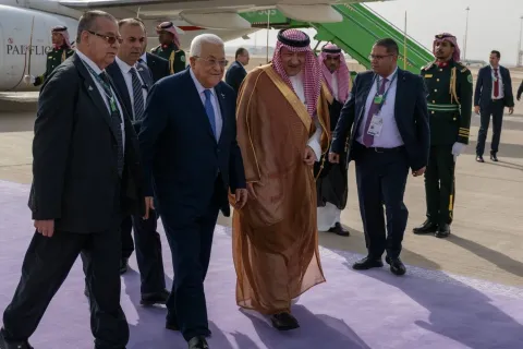 عباس: اسرائيل دمرت ثلاثة ارباع غزة