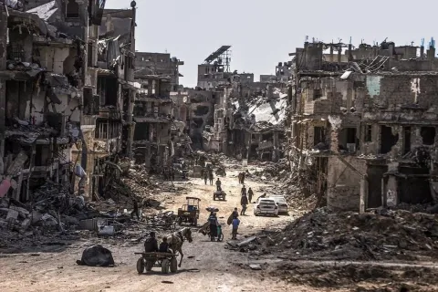 مشروع قرار بمجلس الأمن يدعو لفتح طريق بري من الأردن إلى غزة .. من الداعم؟