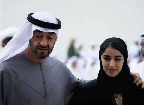 زفاف جديد في عائلة آل نهيان.. والعروس حفيدة الشيخ محمد بن زايد