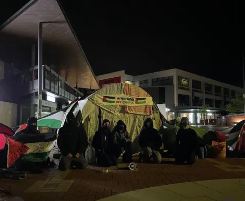 فيديوهات..الجامعات الأمريكية تتمرد على سياسات الإدارة الأمريكية وتنتصر لغزة