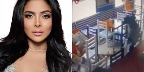 Video: Moment of the shooting of Miss Ecuador inside a restaurant