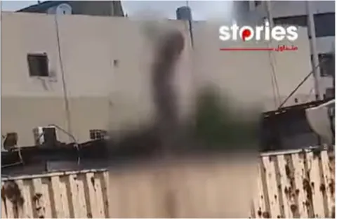 فيديو صادم: عاملة منزلية تتعرى وترقص في شوارع لبنان