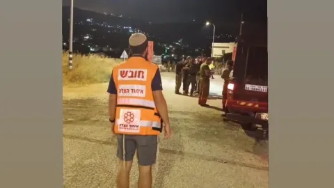 إصابة جنديين إسرائيليين بحادث دهس بالقرب من نابلس ( فيديو )