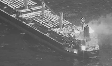Houthis target American destroyer and ship in Red Sea