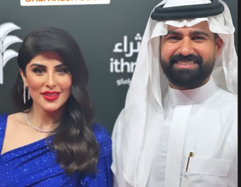 إطلالة زارا البلوشي في افتتاح مهرجان أفلام السعودية