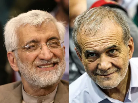 Iran's presidential election heads to runoff: pezeshkian vs. Jalili