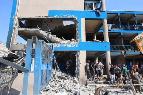 Israeli forces target UN convoy in Gaza City