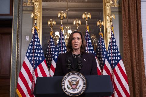 Israeli officials attack Kamala Harris over her comments on the Gaza war
