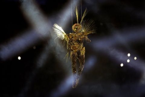 Golden Voyager at Olympics closing ceremony reignites 'satanic' speculation