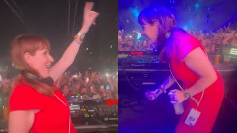 UK deputy PM Angela Rayner captured dancing in DJ booth at Ibiza Club