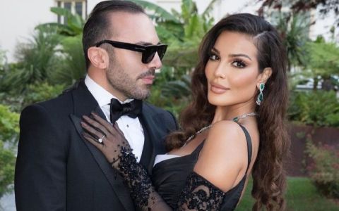  نادين نجيم تحتفل بعيد ميلاد خطيبها بكثير من القبل و الأحضان