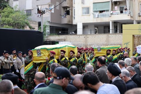 Second wave of blasts kills 20 Hezbollah members