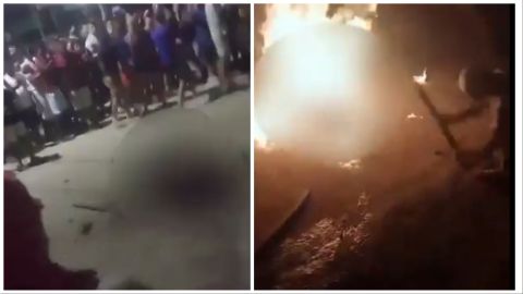 Video: rapist of 1-year-old girl burnt alive in Brazil