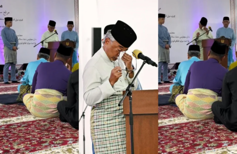 دموع السلطان عبد الله شاه في زفاف ابنته تثير تعاطفًا واسعًا 