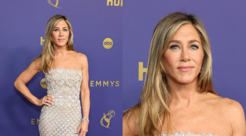 Emmys 2024.. سيلينا غوميز أنيقة بفستان مصنوع خصيصا لها من رالف لورين